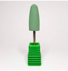 Насадка силиконовая для полировки, пуля зеленая
