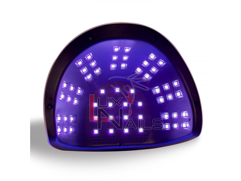 Лампа UV LED для сушки ногтей Sun C4 Plus, 256 Вт Пурпурный (блок 24V 3A)