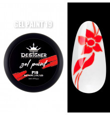 Gel Paint (no wipe) Гель-краска (без липкого слоя) Designer Professional, 5мл. №19