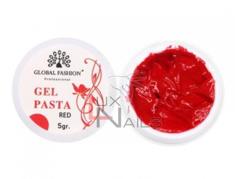 Гель паста Global 5 ml red K13