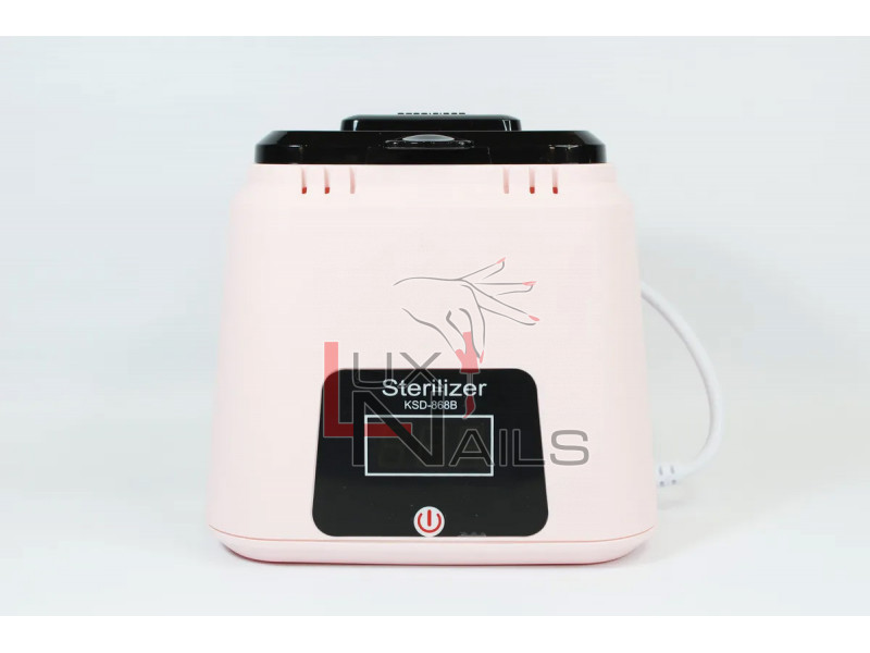 Кварцовий (кульковий) стерилізатор KSD-868B для інструментів (рожевий)