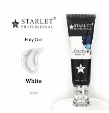 Полигель Starlet Professional 30 мл White
