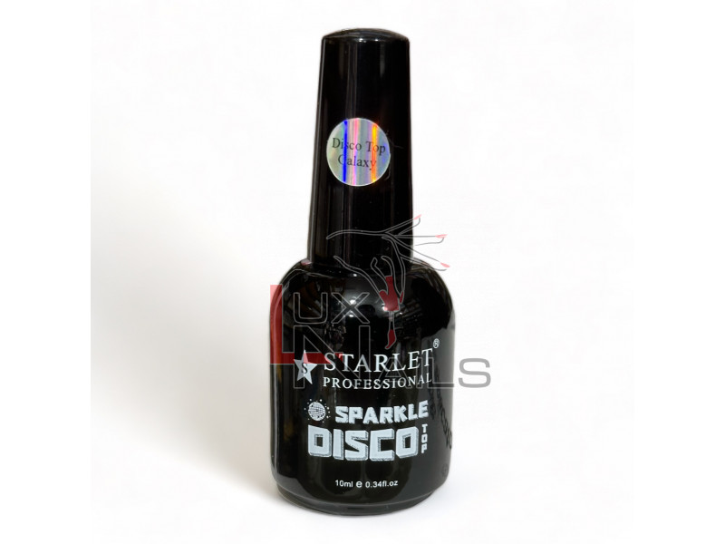 Финишное светоотражающее покрытие Starlet Sparkle Disco Top Galaxy 10ml