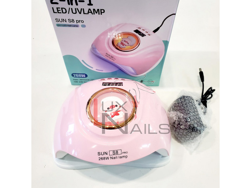 UV/LED  SUN S8 Pro, 268 Вт. Свинка - Розовый