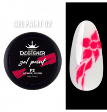 Gel Paint (no wipe) Гель-краска (без липкого слоя) Designer Professional, 5мл. №02