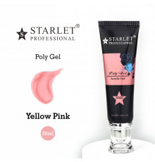 Полигель Starlet Professional 30 мл Yellow Pink