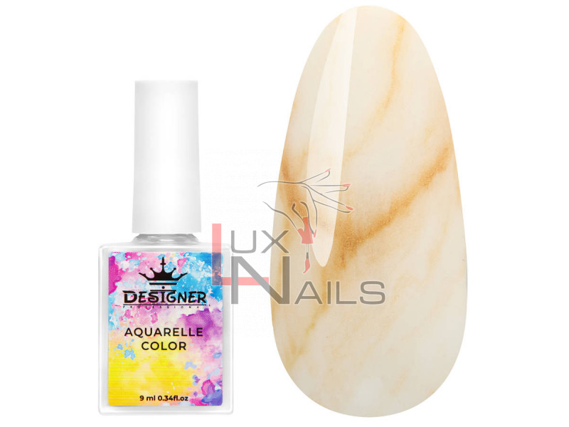 Aquarelle Color Designer №04 акварельні краплі для дизайну нігтів, 9 мл