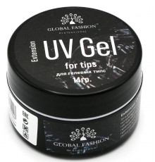 Гель для гелевых типс Global Fashion Extension UV Gel For Tips, 14 г
