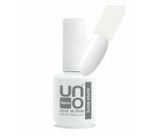 UNO Super White / Супер белый гель лак для ногтей (нанесение в 1 слой), 15 мл.