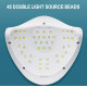 Гибридная лампа UV LED Sun X5 Max 80вт, (блок 24В 2А)